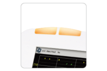 Sistema de alarma/ monitor fetal Sistema de alarma Las luces de alarma dual únicas y atractivas pueden verse desde cada ángulo
