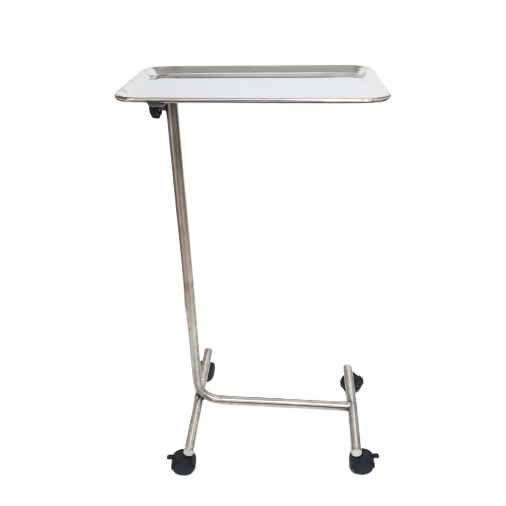 Mesa de mayo, acero inoxidable.webp