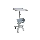 1 [TR600] Coche de transporte equipos, ABS - Aluminio, altura regulable. Viamed.webp