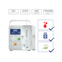 Bomba de infusion volumetrica, Comen