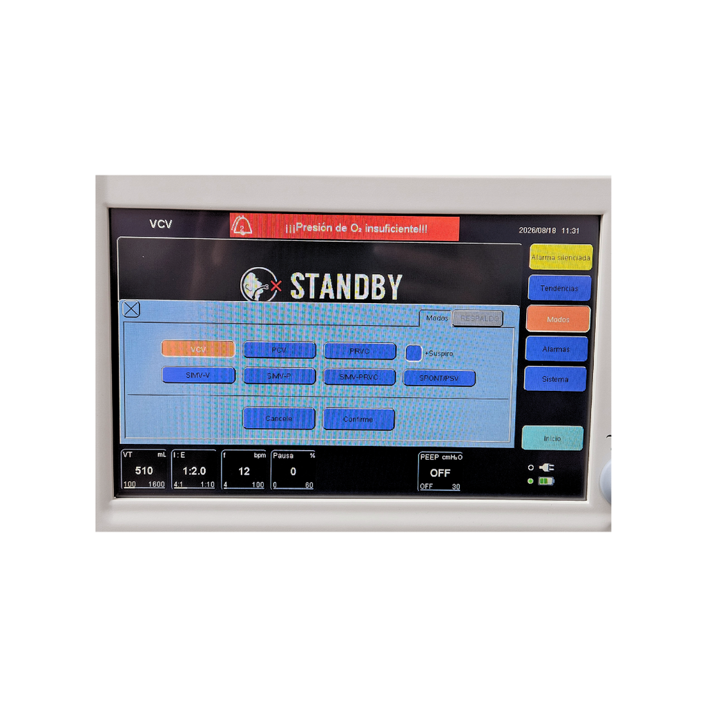 Maquina de anestesia. Advanced AM-6000+