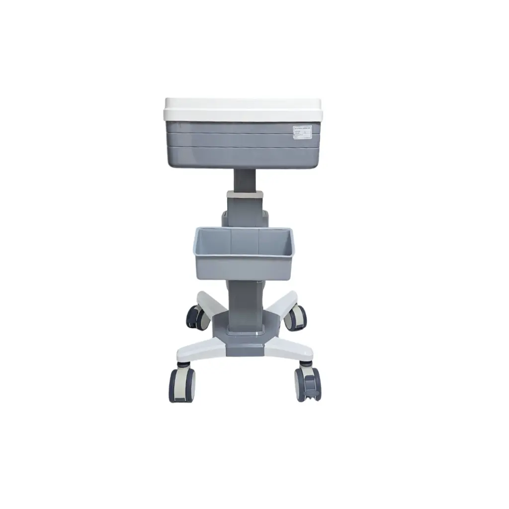 [TR800] Coche de transporte ABS - Aluminio, altura regulable. Viamed (1).webp