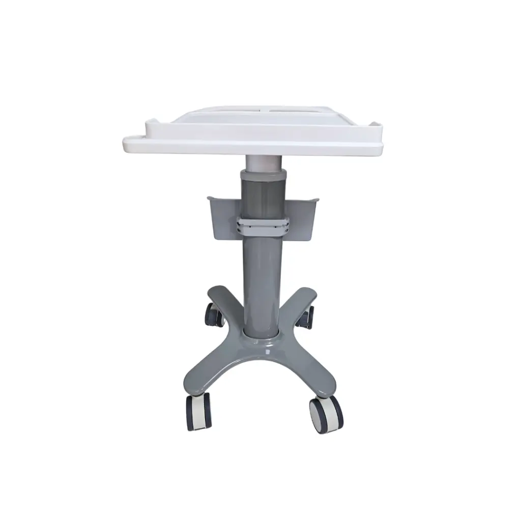 [TR700] Coche de transporte equipos, ABS - Aluminio, altura regulable. Viamed (2).webp