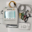 Electrocardiografo 12 leads, pantalla LCD 10,1" color, touch screen, CONTEC