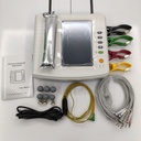 Electrocardiografo 12 leads, pantalla LCD 10,1" color, touch screen, CONTEC-2