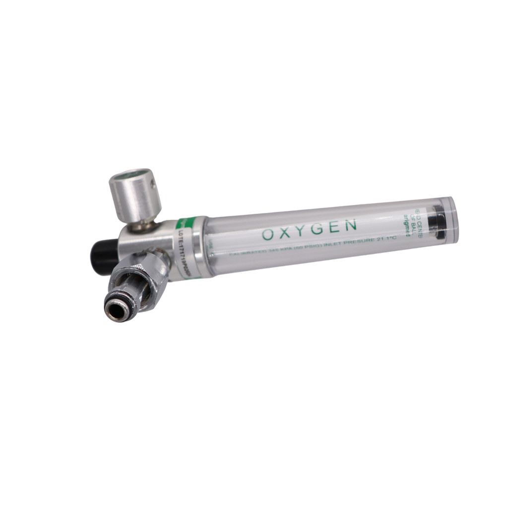 Flujometro O2, de 0 - 15 LPM, conector Diss (oxigeno), Arigmed-3