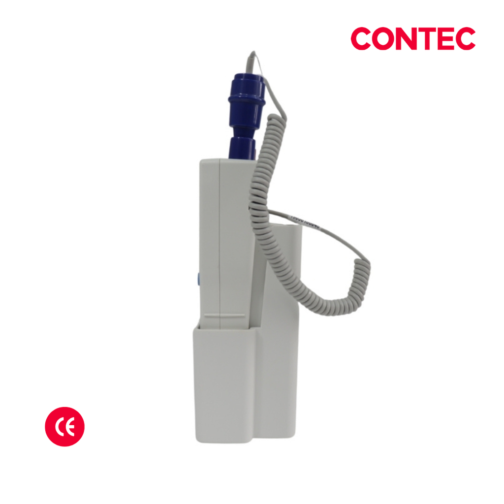 Termometro predictivo profesional, con sonda oral, con soporte pared, CONTEC