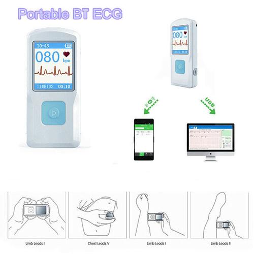 Monitor cardiaco de ECG Portatil, CONTEC
