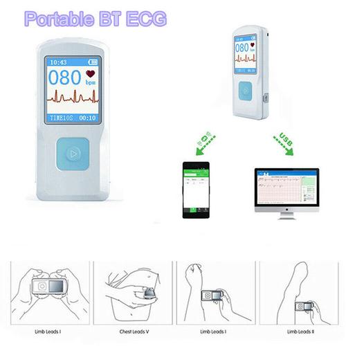 Monitor cardiaco de ECG Portatil, CONTEC