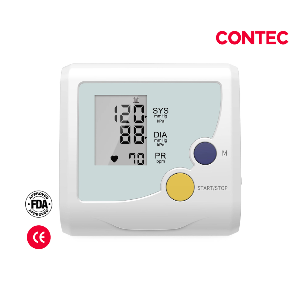 Tensiometro digital automatico de brazalete, CONTEC