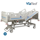 Cama electrica 3 funciones, barandas de ABS. Viamed