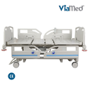 Cama electrica 3 funciones, barandas de ABS. Viamed