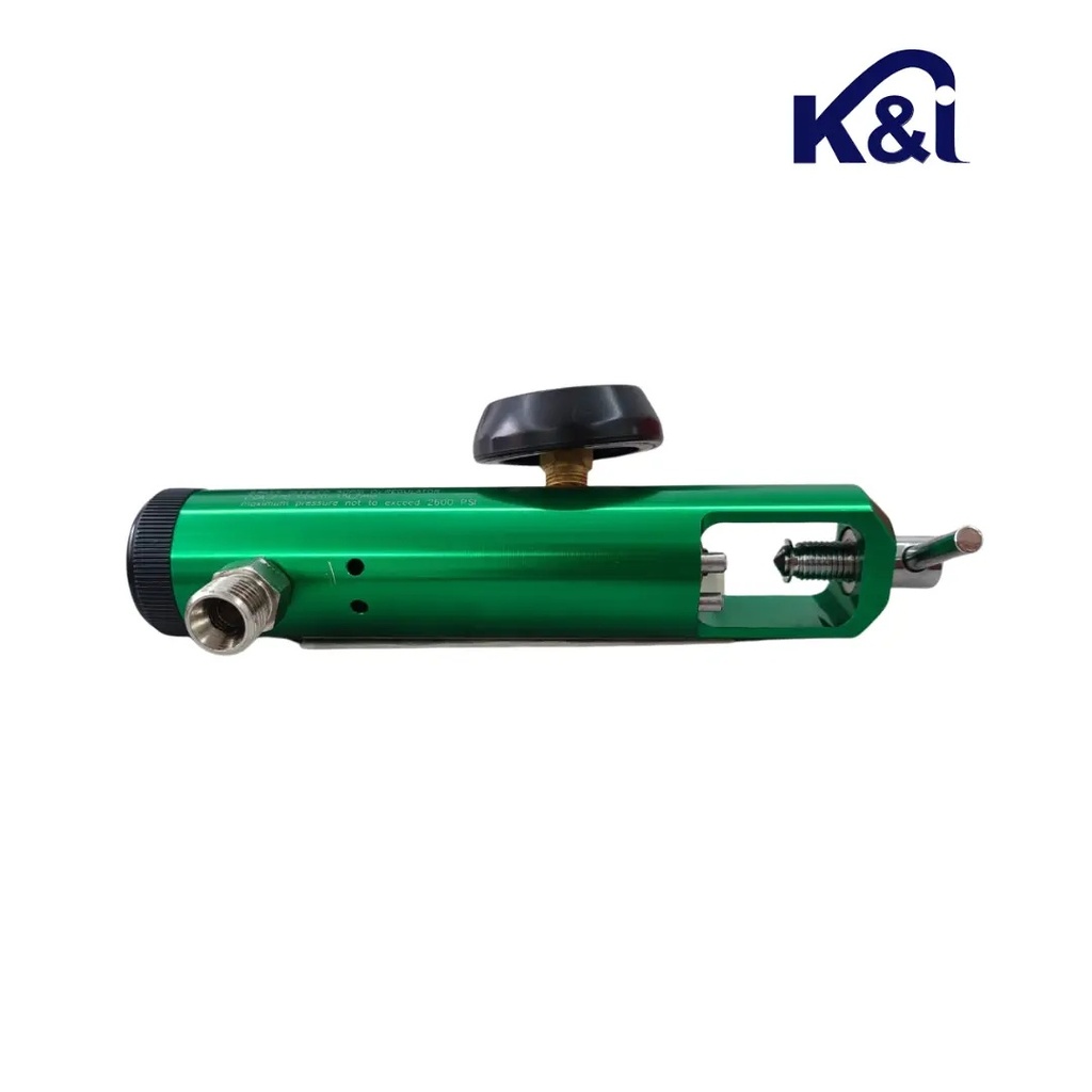Manometro regulador para tanque de oxigeno. KI