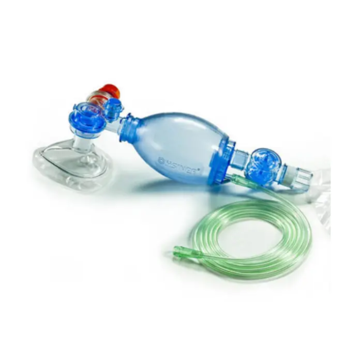 Ambu Resucitador manual, pediatrico, silicon, autoclavable,  Hsiner