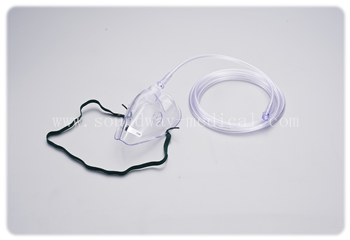 Mascarilla de oxigeno pediatrico con tubo 2 metros, Soundways