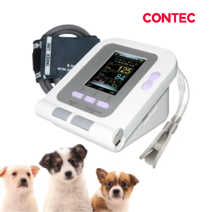 Tensiometro digital Veterinario + sensor de SpO2, Profesional, desktop, CONTEC