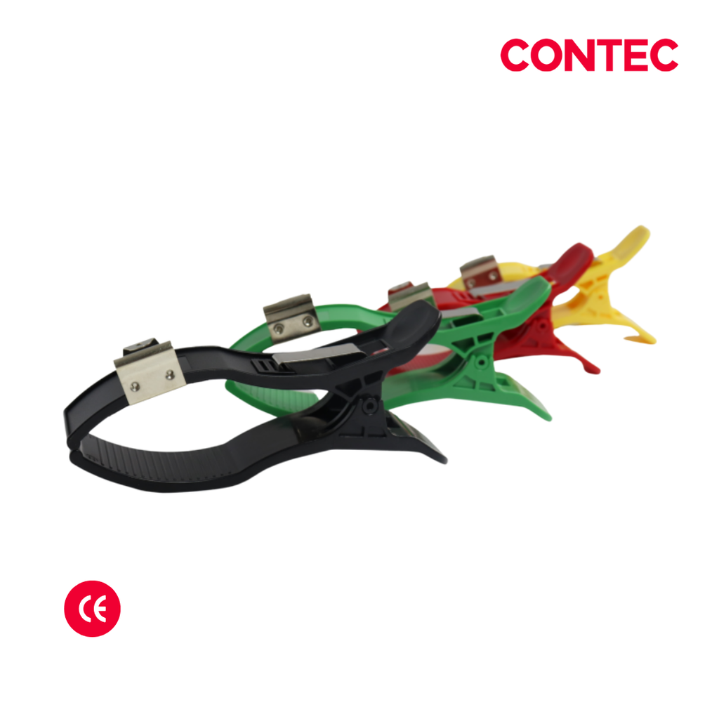Electrodo tipo pinza adulto para EKG (set x 4) CONTEC