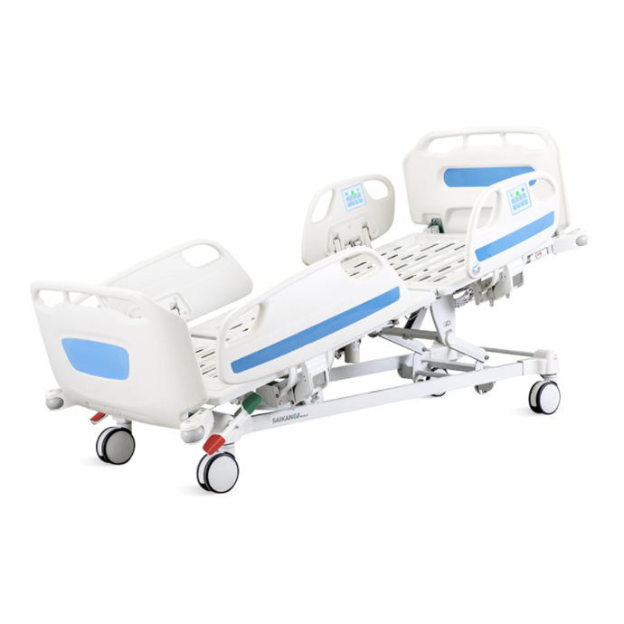 Cama hospitalaria electrica de 5 funciones.