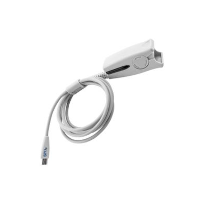 SpO2 Sensor clip adulto para tensiometro 08A, conector usb, CONTEC