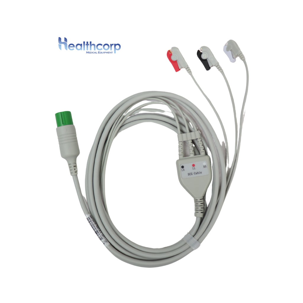 ECG cable 3 lead ped y neonatal para monitor new model. CONTEC