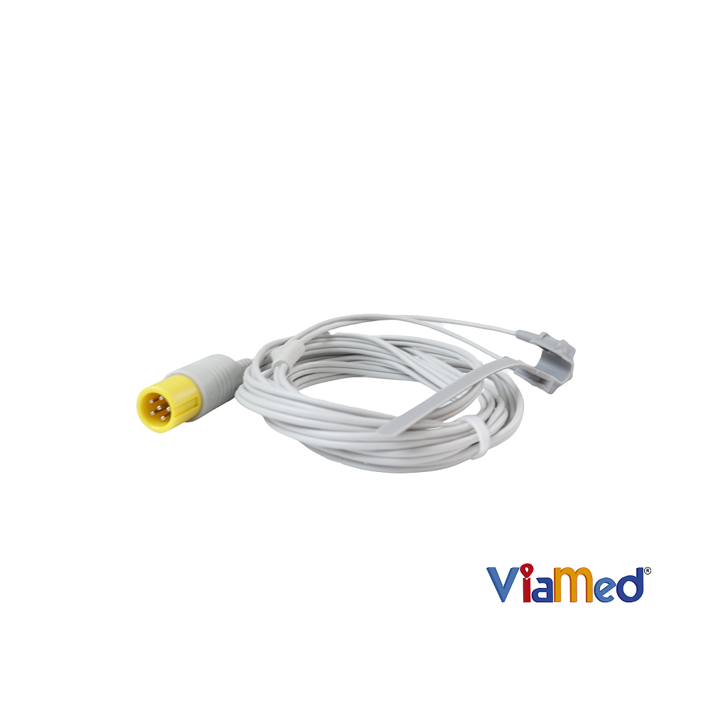 SpO2 Cable 6 pin con sensor multisitio/neonatal, monitor oldV, CONTEC