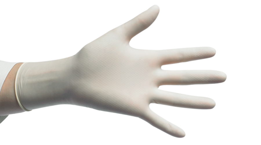 Guantes de examen latex small. SUPERGLOVE (Cja x 100)
