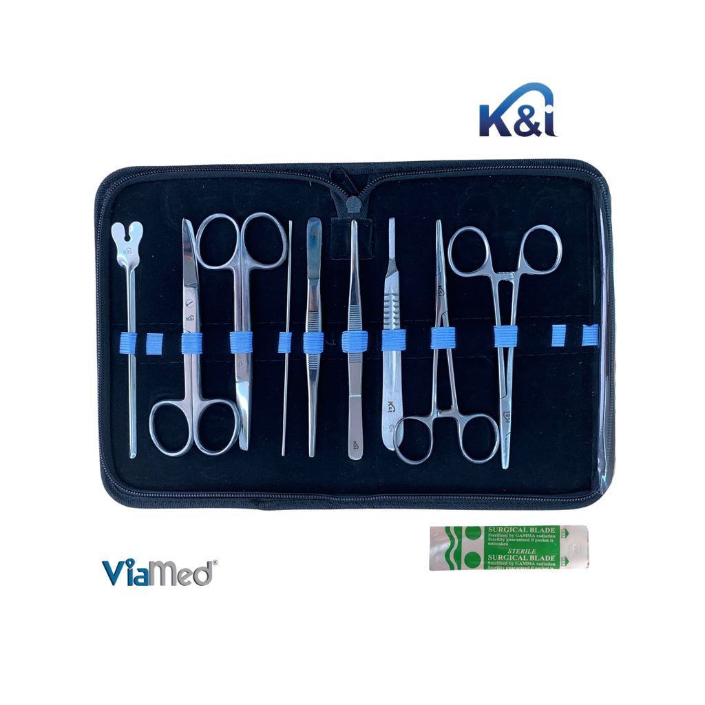 Equipo de curacion de 9 piezas. KI