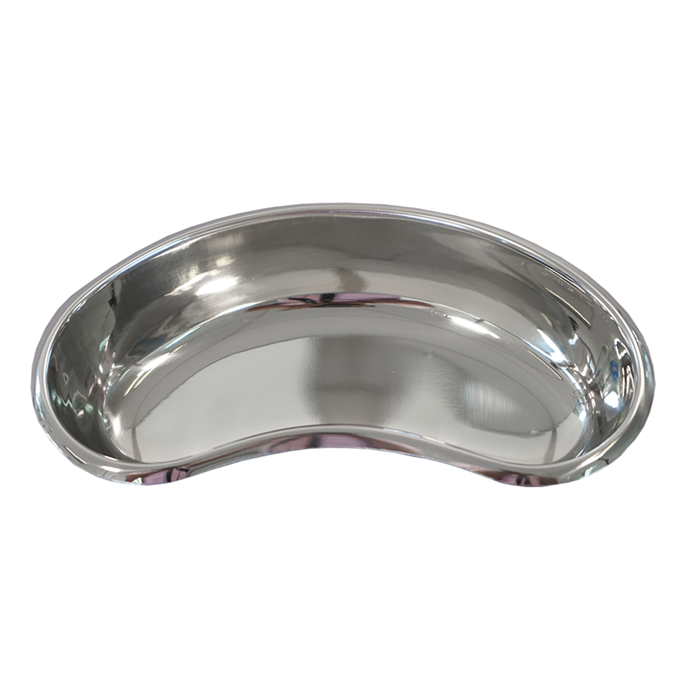 Semiluna riñonera acero inoxidable mediana. KI