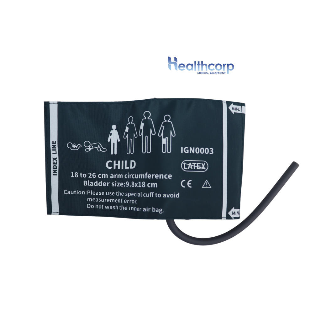 Brazalete NIBP pediatrico 18 - 26 cm, para monitor, CONTEC