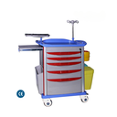 Coche de paro ABS-aluminio, 5 cajones. Viamed