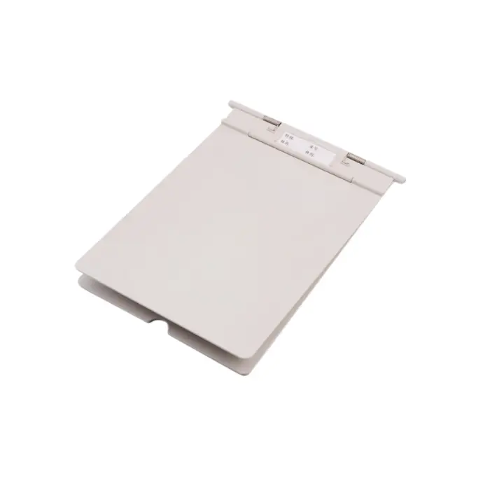 Carpeta plastica para historias clinicas, ABS. gris VIAMED 