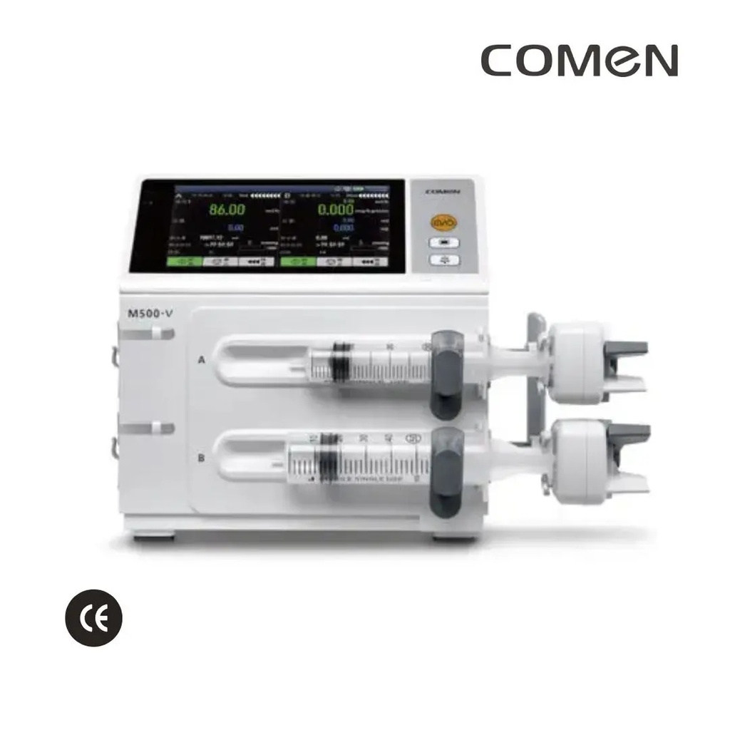 Bomba de infusion de 2 jeringas, Comen M500