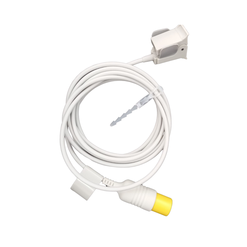 SpO2 Cable 6 pines con Sensor pediatrico tipo clip para monitor newV. CONTEC