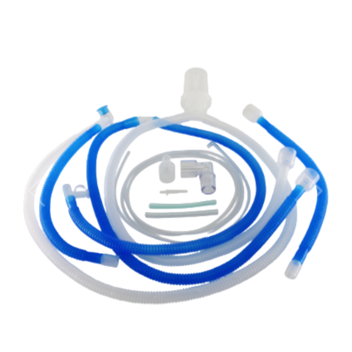 Circuito de ventilacion neonatal desechable.