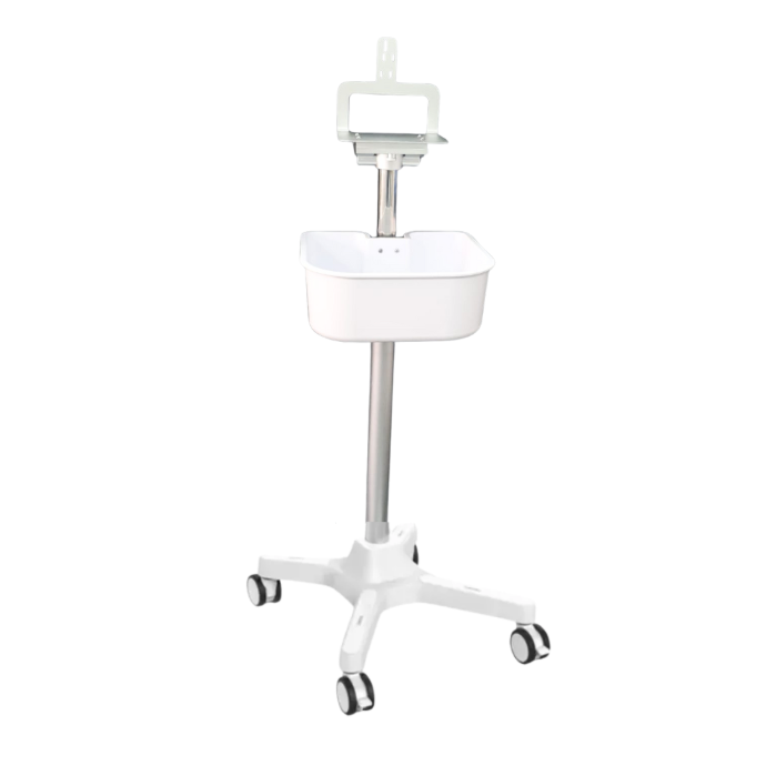 Coche de transporte para monitor de signos vitales. 