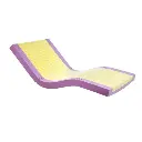 Colchon de alivio de presión con diseño cúbico, memory foam, prevencion de escaras.