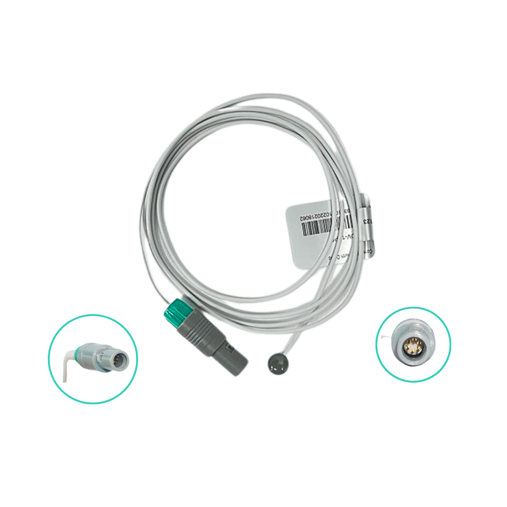 Sensor de temperatura piel reusable para termocuna, David