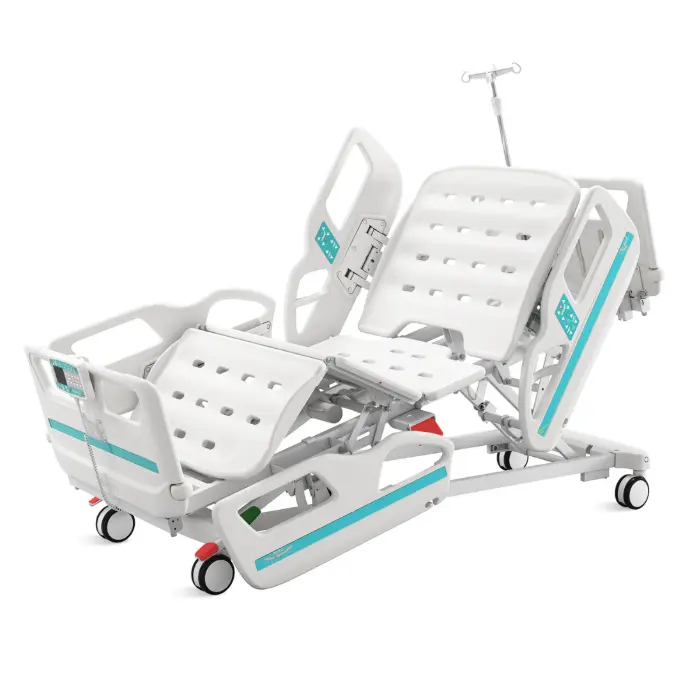 Cama hospitalaria electrica UCI 6 funciones-RCP. V8v8c-CPR-CZ