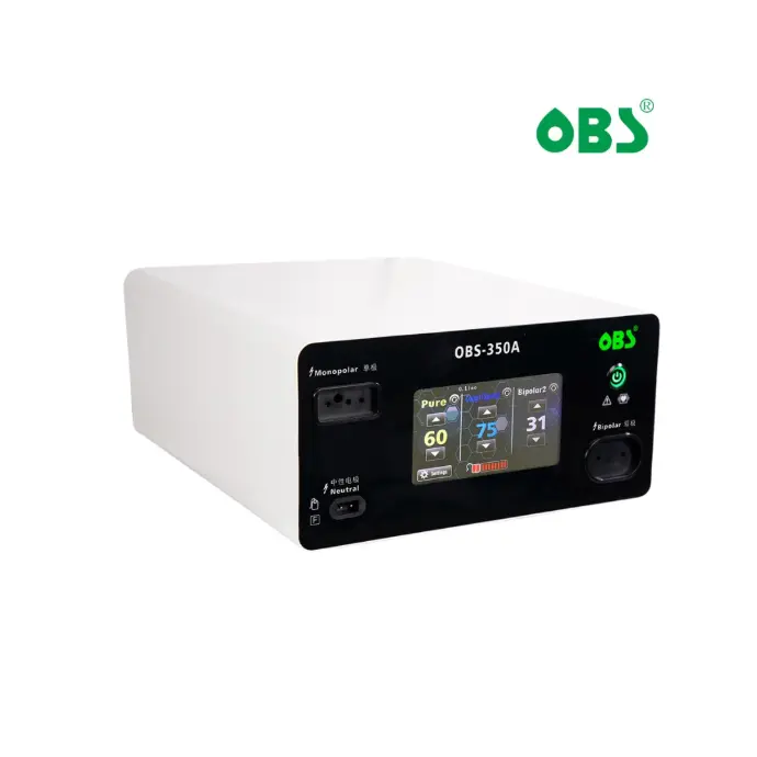 Electrobisturi 350W, pantalla LCD. OBS 