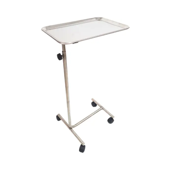 Mesa de mayo, acero inoxidable 