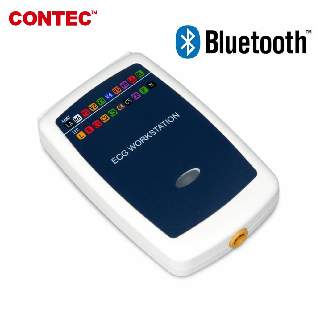 Electrocardiografo - estación de trabajo de ECG inalambrico, Contec 