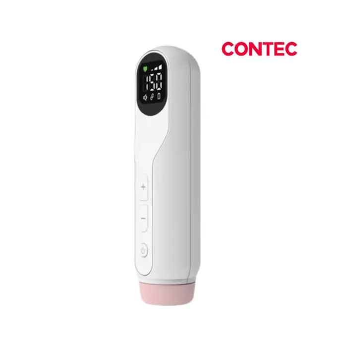 Doppler fetal portatil, sonda 2.5Mhz, con batería recargable. Contec 