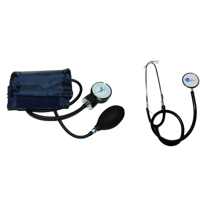 Tensiometro aneoride y estetoscopio, Mediclife 