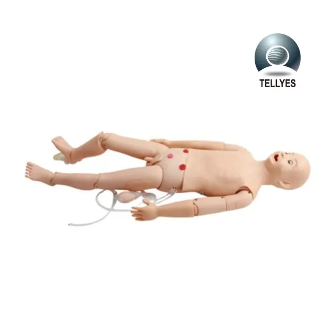 Maniqui avanzado multifuncional pediatrico de cinco años