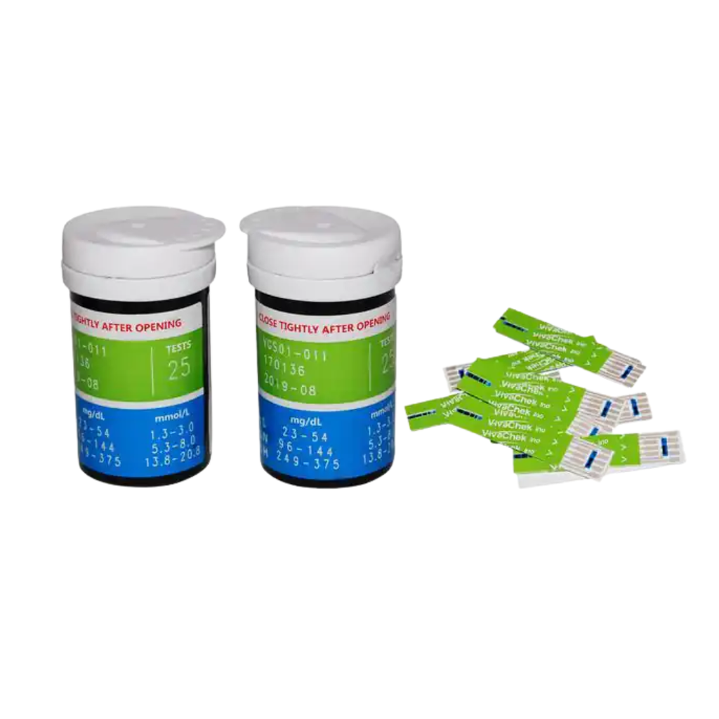 Tirillas para medir glucosa x 50 und, Viva Check
