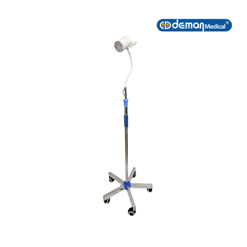 Lampara de examen movil luz LED, DEMAN  
