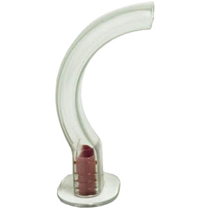 Canula de guedel #6. 110mm. flexible, Hsiner