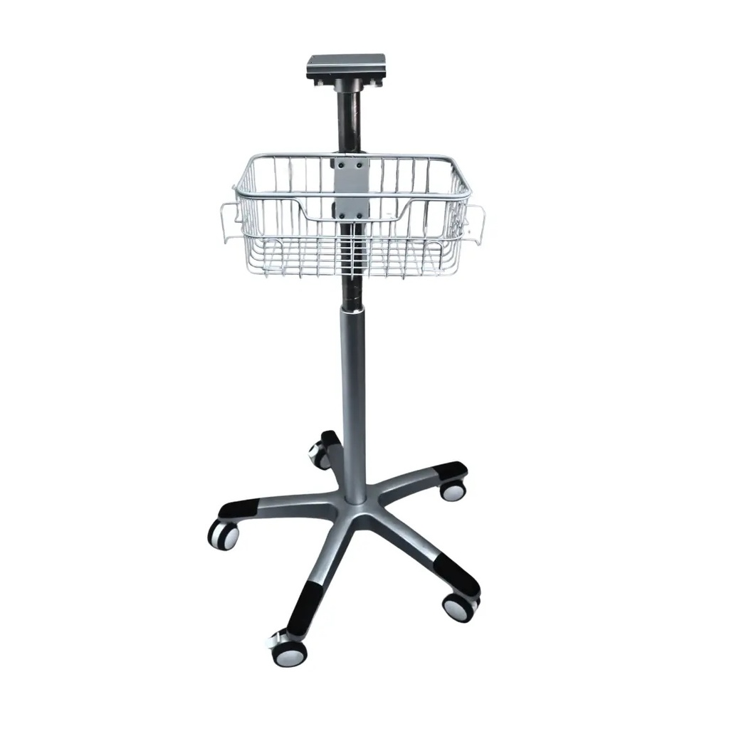 Coche de transporte para monitor de paciente, Viamed