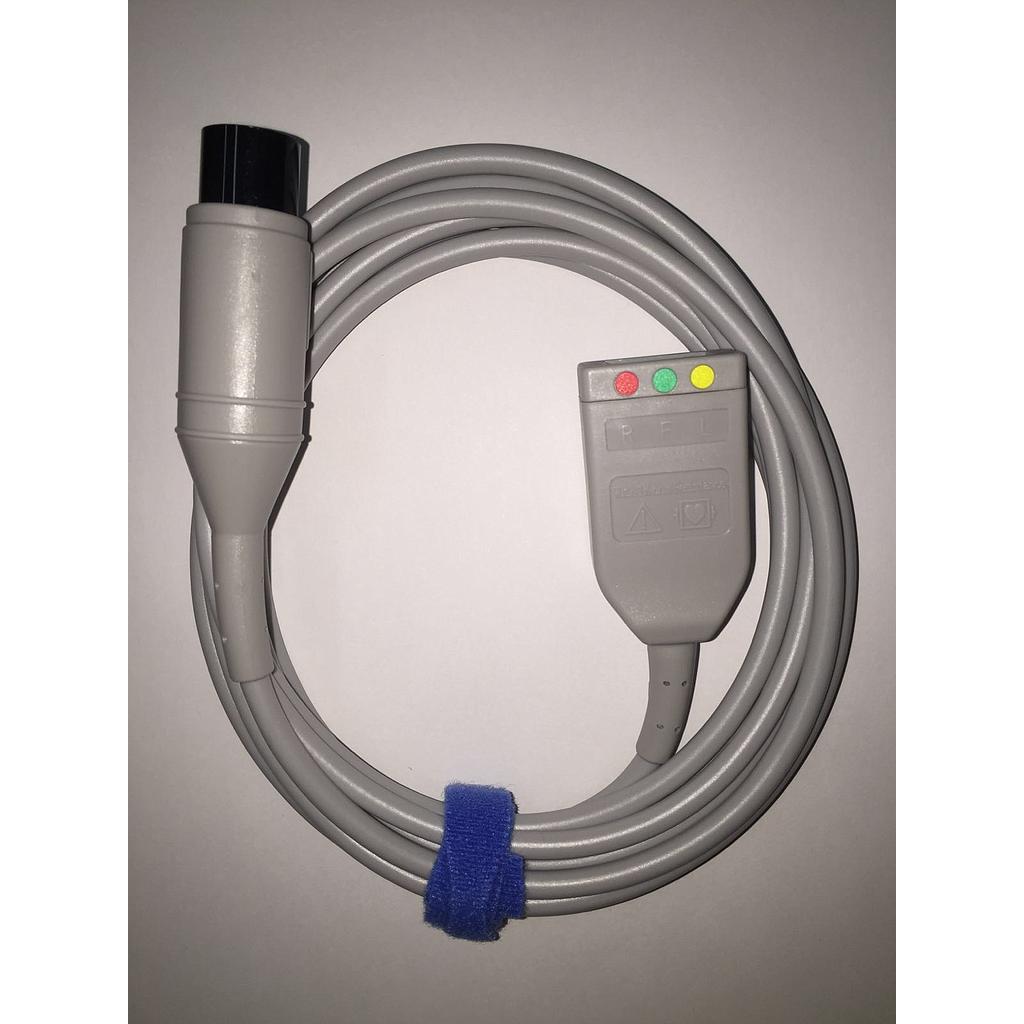 ECG cable troncal para 3 leads 6 pin. PM-2000 series, Advanced