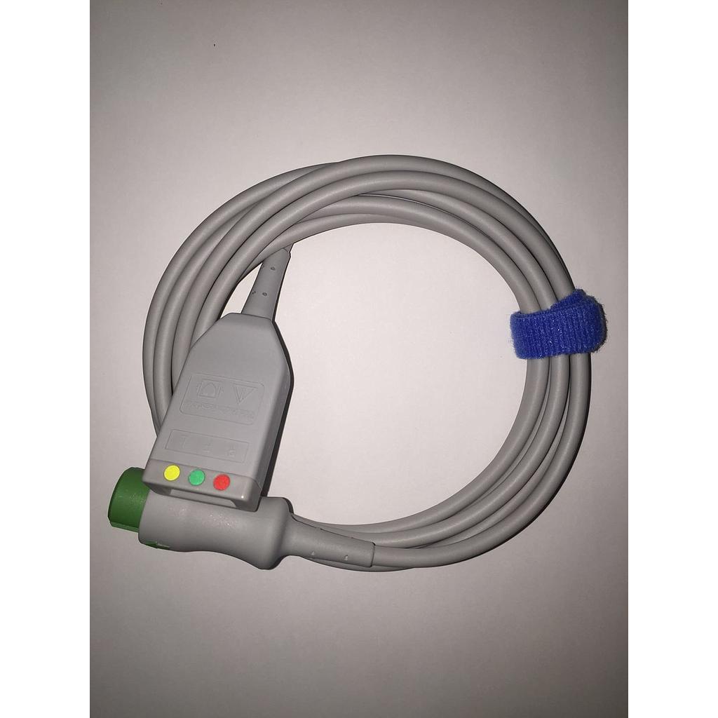ECG cable troncal + 3 leads cable terminal, pediatrico/neo. 12 pin, AHA/IEC for D100, Advanced / Mindray